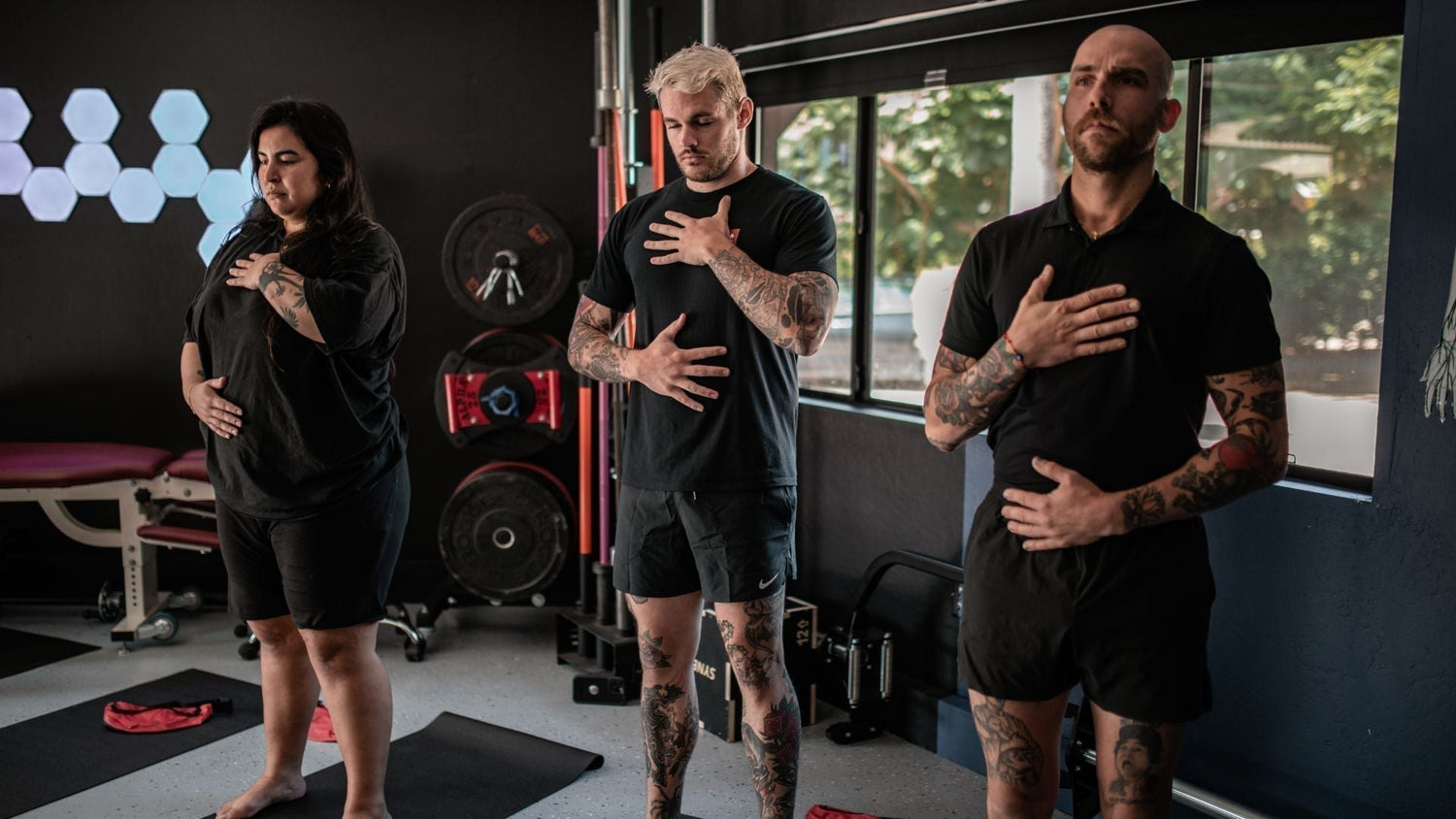 People practice breathwork to improve lung capacity