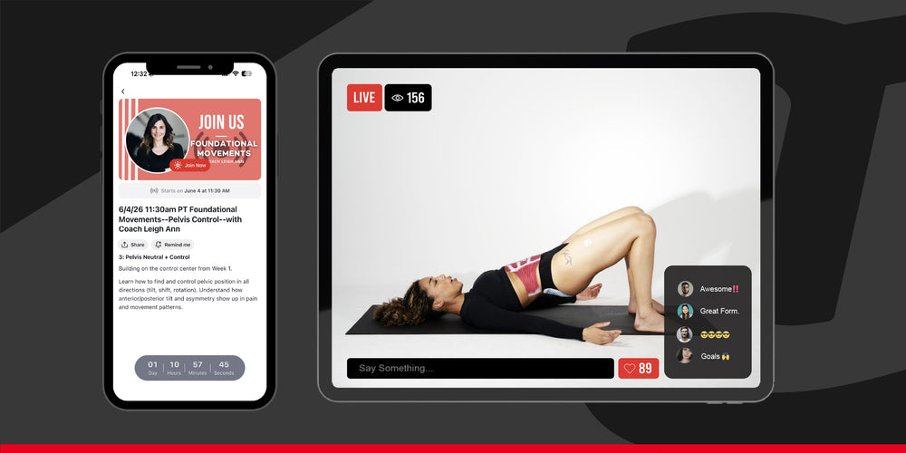 MoveU live coaching and workout sessions